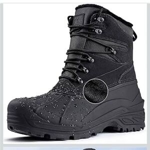 FREE SOLDIER Mens Snow Boots For Men
Warm Fleece Lining
Waterproof 12/ 574